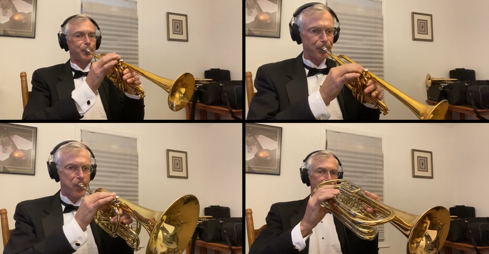 DMSO at Home: Andrew Classen Trumpet Concerto, Continued!