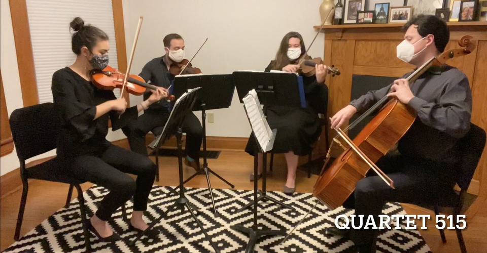 DMSO at Home: Quartet 515 plays Bell Carol