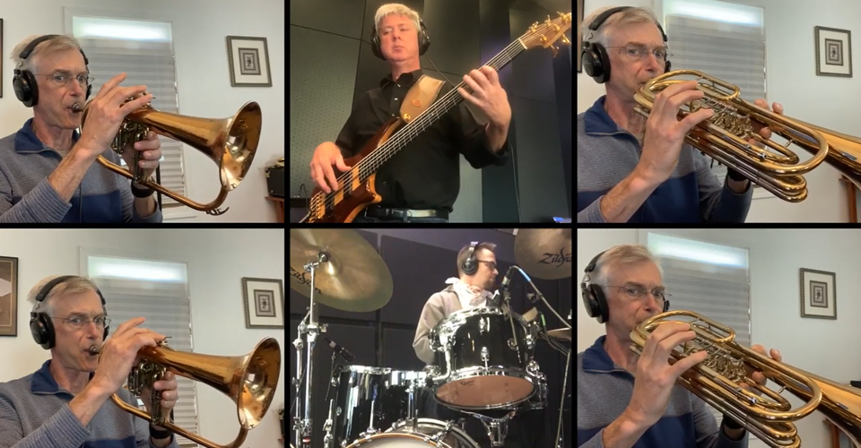 DMSO at Home: Andrew Classen Trumpet Ensemble plays "Spanish Fantasy 4" by Chick Corea