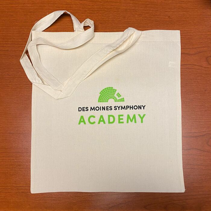 Des Moines Symphony Academy Tote Bag